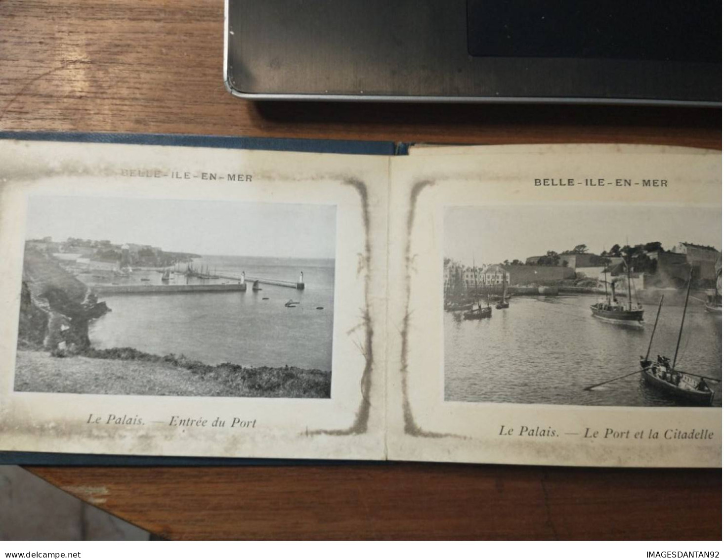 56 BELLE ILE EN MER #FG54741 CARNET DEPLIANT 12 VUES COMPLET EXPOSITION 1900 RARE - Belle Ile En Mer