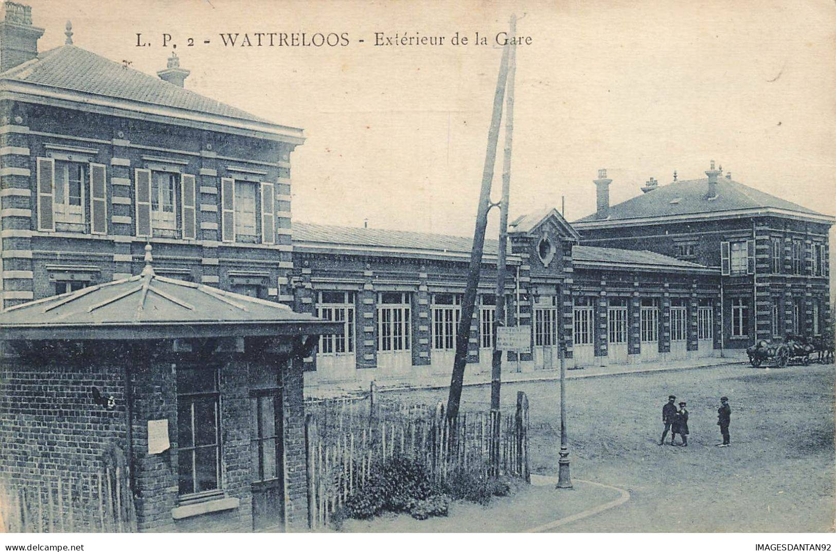 59 WATTRELOS AI#DC444 EXTERIEUR DE LA GARE EDIT POLLET - Wattrelos