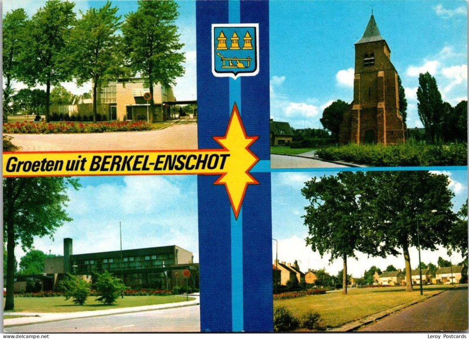 Groeten Uit Berkel-Enschot, 4-luik 1974 (NB) - Sonstige & Ohne Zuordnung