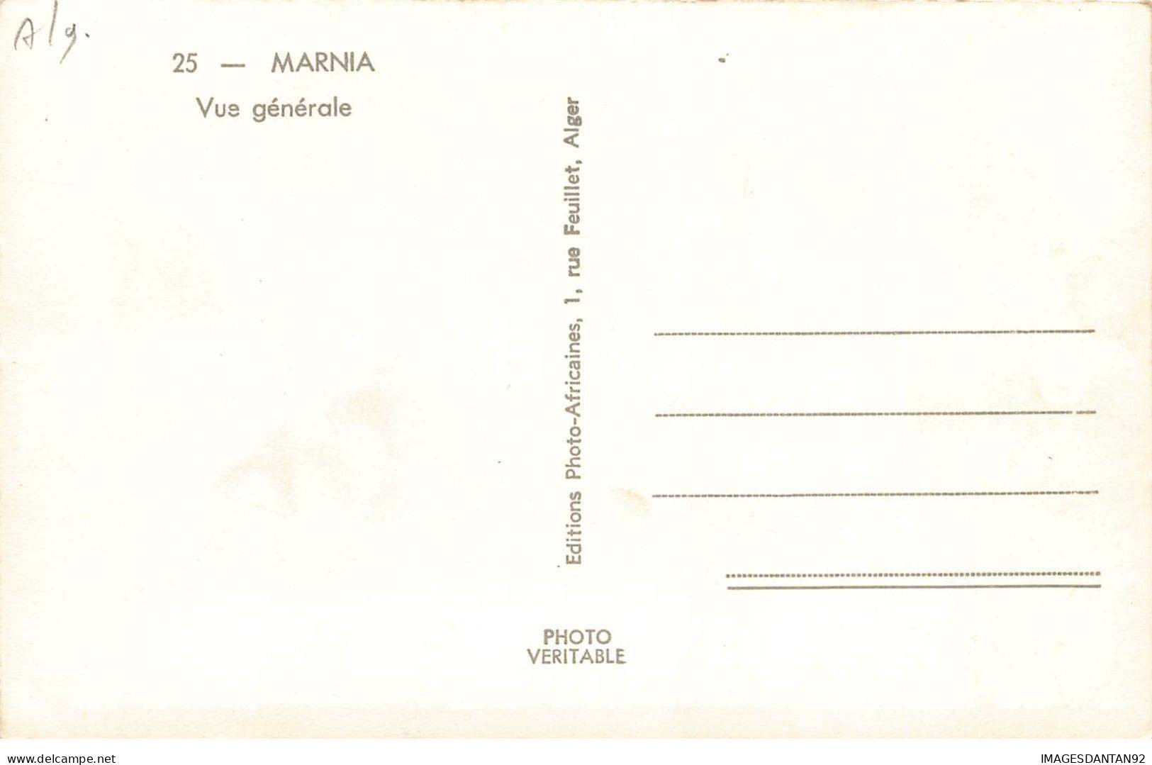 ALGERIE AF#DC927 MARNIA (MAGHNIA) VUE GENERALE DE LA VILLE - Autres & Non Classés