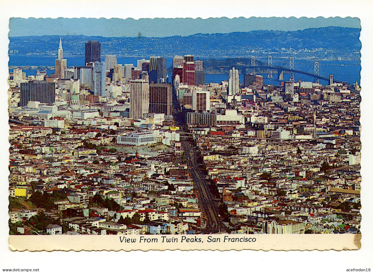 CP USA Pour France Paris - San Francisco - 3 Timbres 1981 - Gebruikt