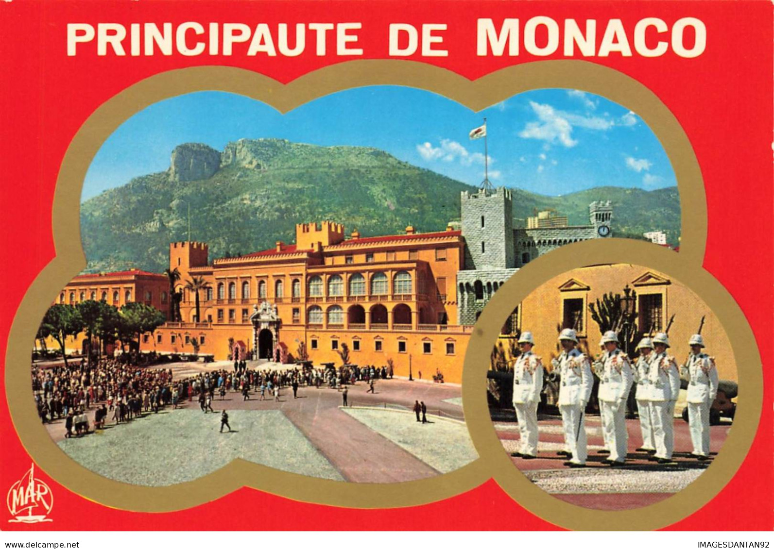 MONACO AH#AL00924 LE PALAIS PRINCIER ET LA RELEVE DE LA GARDE - Palais Princier