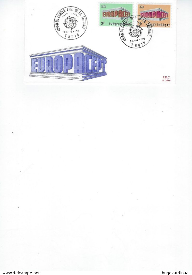 FDC 261d 1969 Europa - 1961-1970