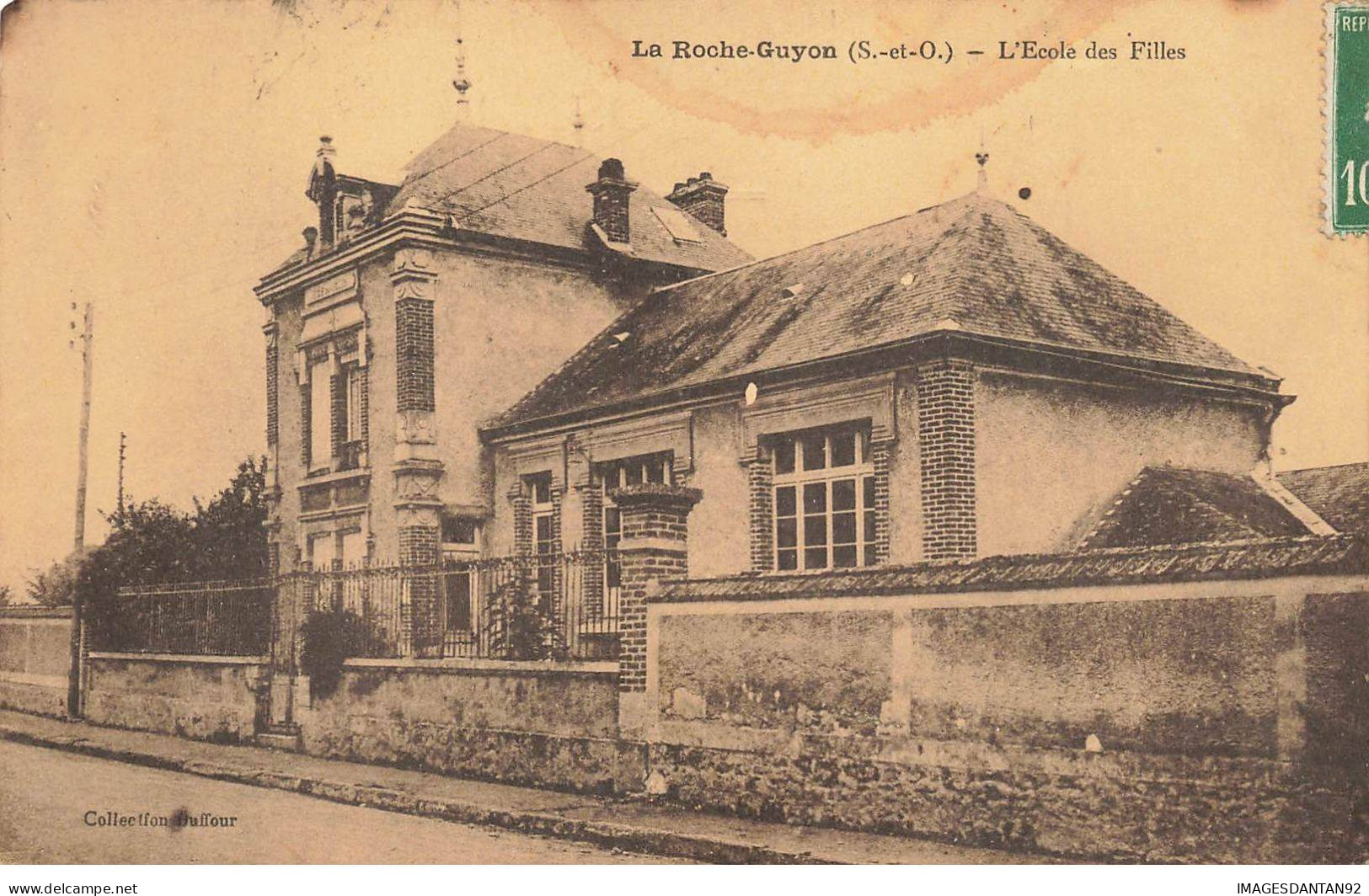 95 LA ROCHE GUYON AI#DC839 L ECOLE DES FILLES - La Roche Guyon