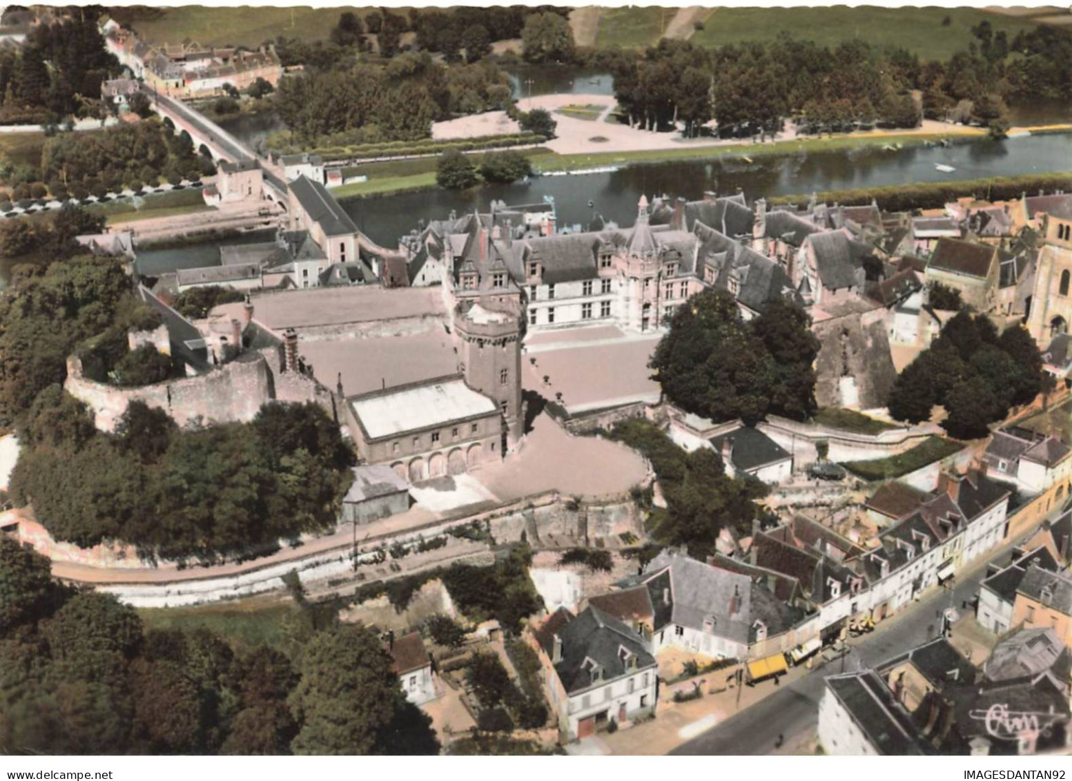 41 ST AIGNAN SUR CHER  AH#AL00976  LE CHATEAU  VUE AERIENNE - Saint Aignan