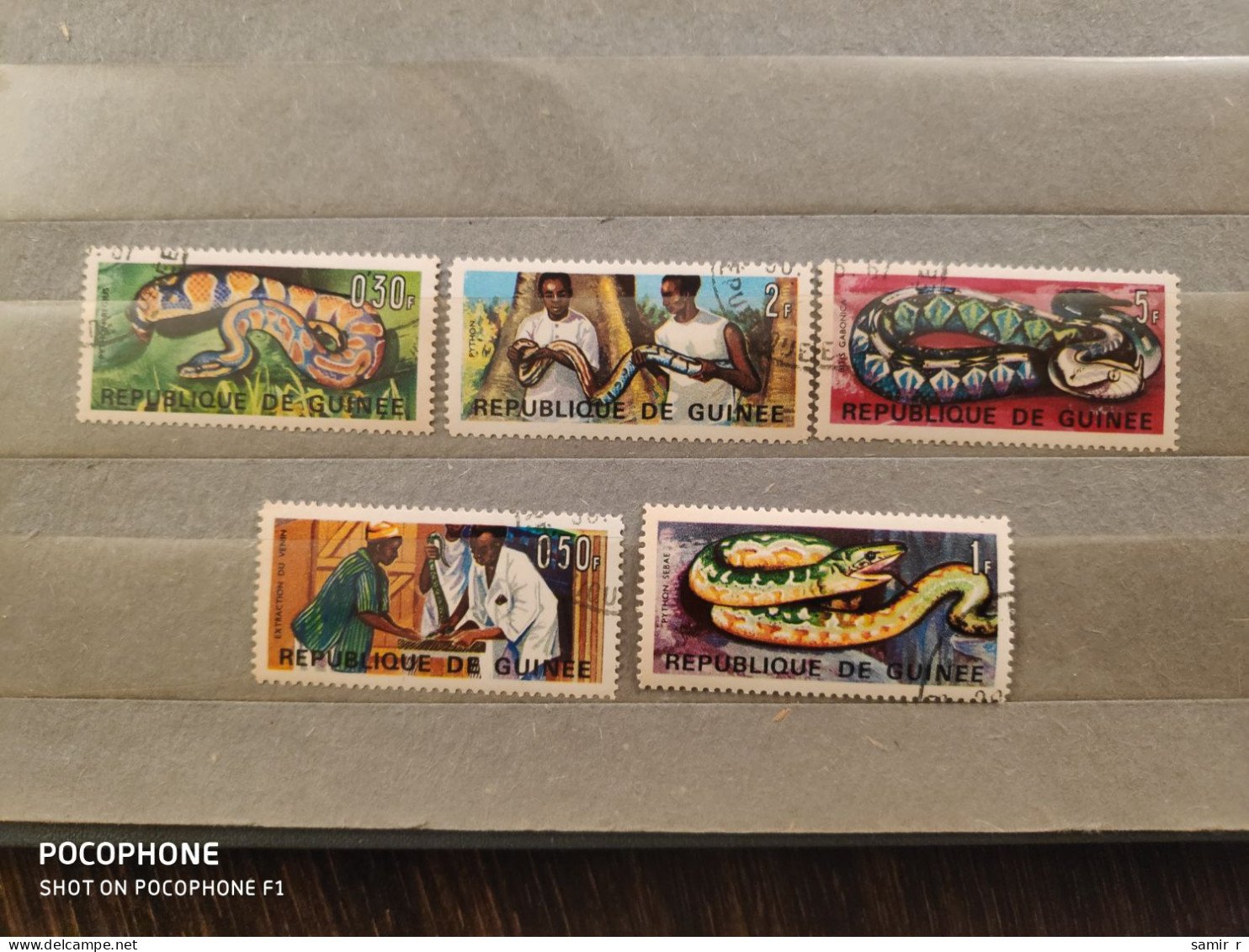 Guinea	Snakes (F87) - Guinea (1958-...)