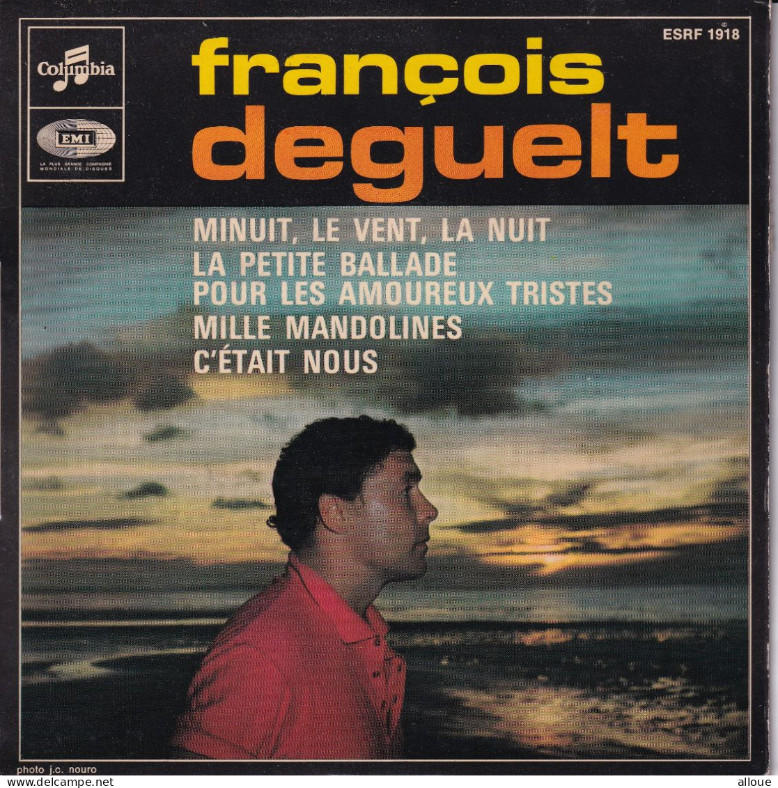 FRANCOIS DEGUELT - FR EP - MINUIT, LE VENT, LA NUIT + 3 - Sonstige - Franz. Chansons