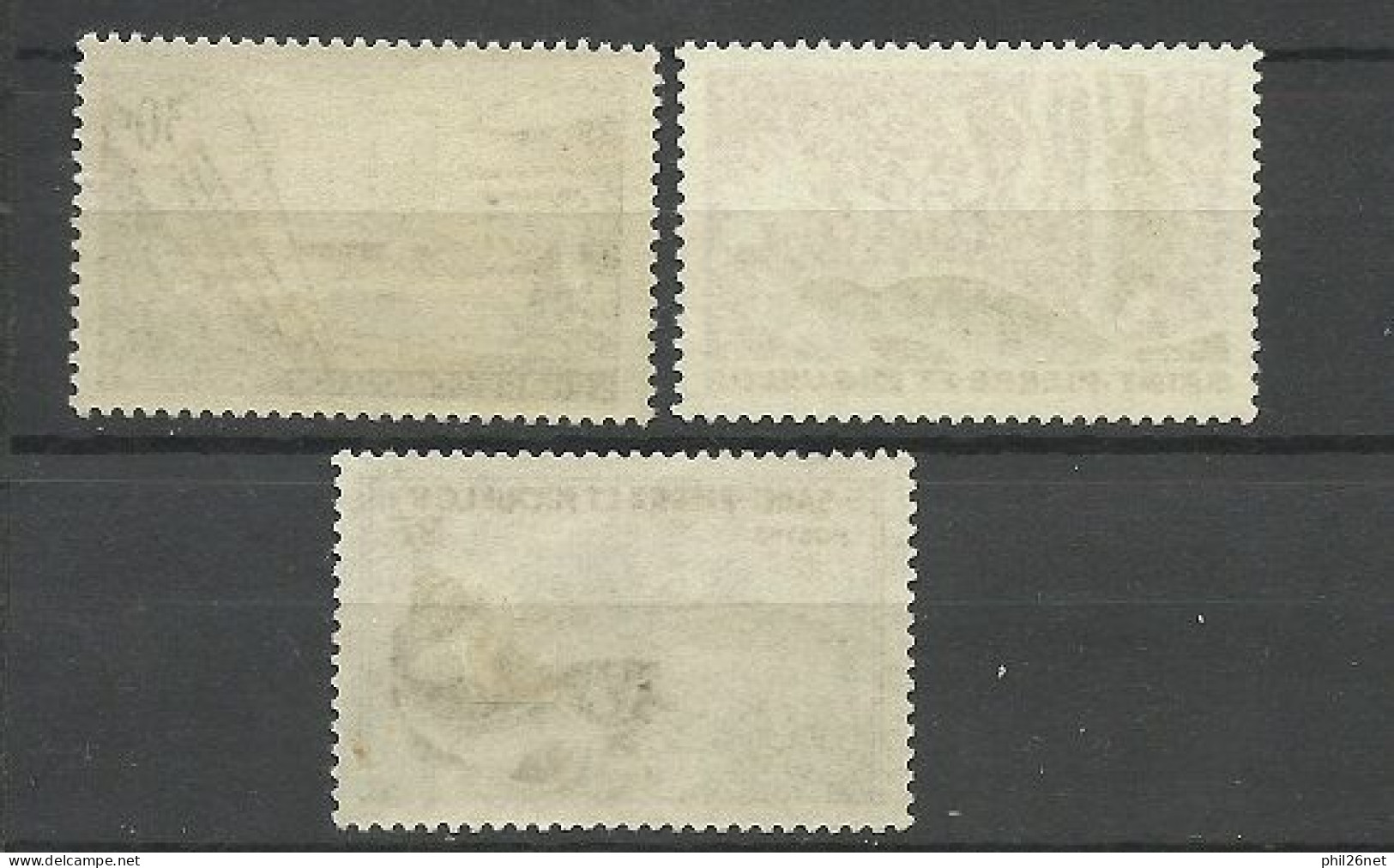 Saint Pierre Et Miquelon SPM N°  348 Et 353 Neufs  *   B/TB   Et N° 391 Neuf * *   B/TB  Voir Scans  Soldé  ! ! ! - Unused Stamps