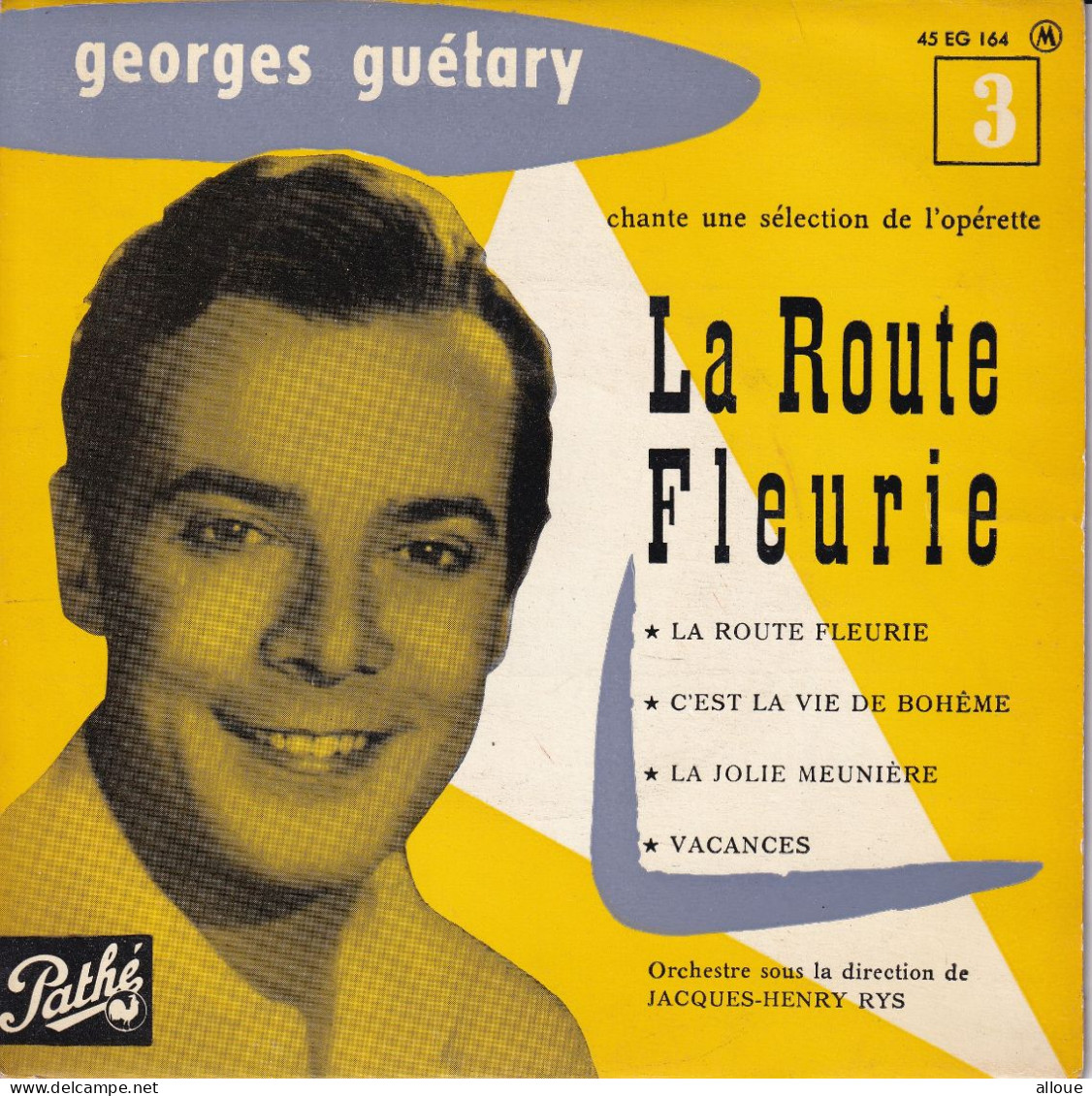 GEORGES GUETARY - FR EP - LA ROUTE FLEURIE + 3 - Autres - Musique Française