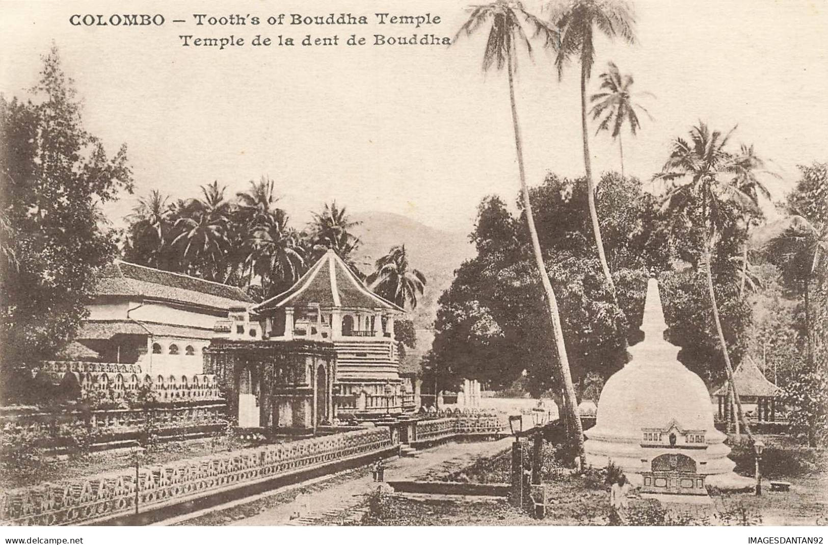 SRI LANKA AM#DC018 COLOMBO TEMPLE DE LA DENT DE BOUDDHA - Sri Lanka (Ceylon)