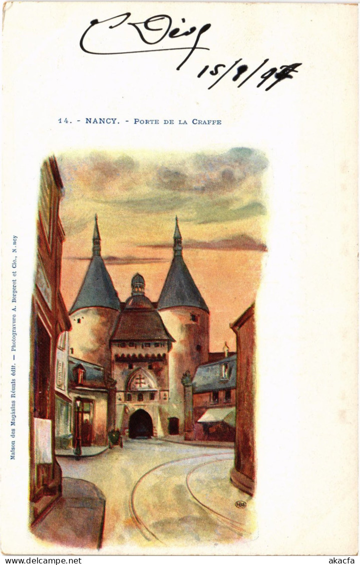 CPA Nancy Porte De La Craffe (1279819) - Nancy
