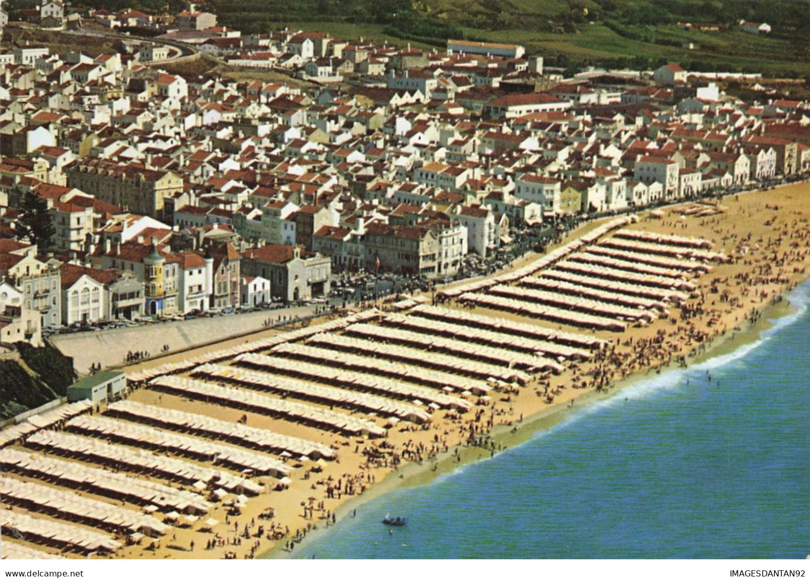 PORTUGAL AM#DC031 NAZARE VUE DE LA VILLE ET DE LA PLAGE - Autres & Non Classés