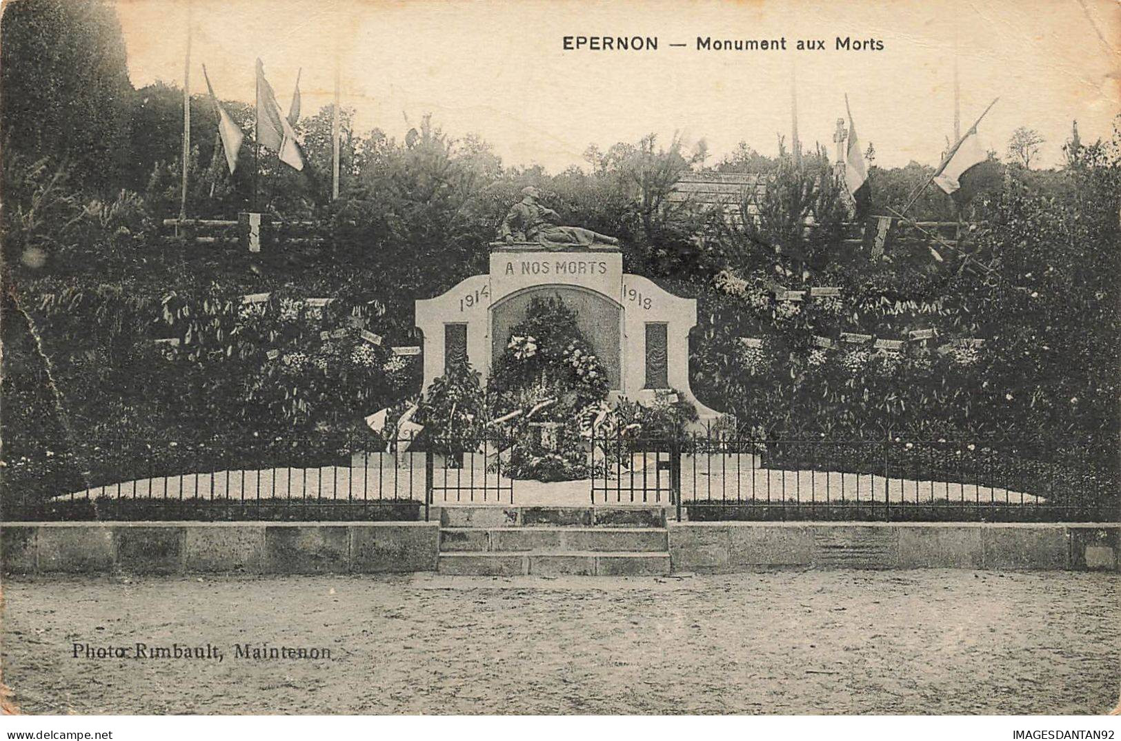 28 EPERNON AN#MK0234 MONUMENT AUX MORTS - Epernon