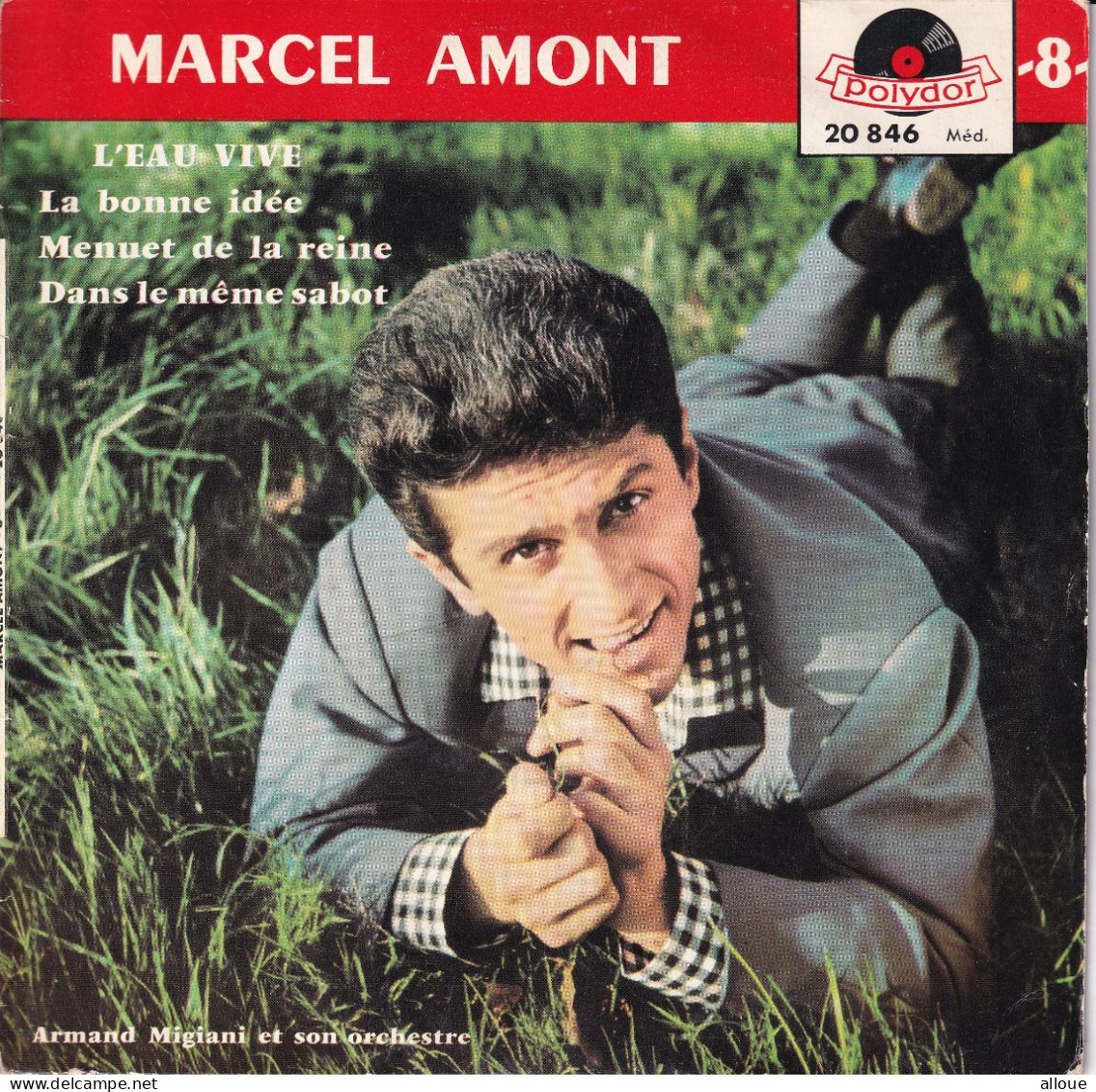 MARCEL AMONT - FR EP - L'EAU VIVE + 3 - Autres - Musique Française