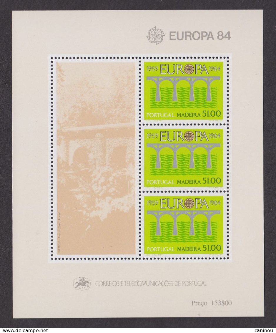 PORTUGAL MADERE EUROPA 1984 Y & T BF 5 NEUF SANS CHARNIERE - Madeira