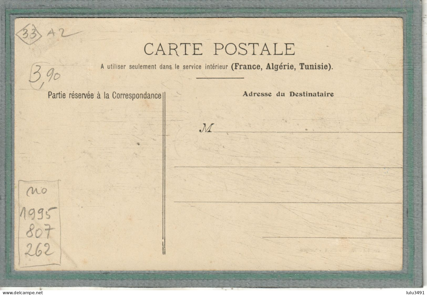 CPA (33) LANGON - Aspect Des Grands Cafés De La Place Maubec En 1910 - Langon