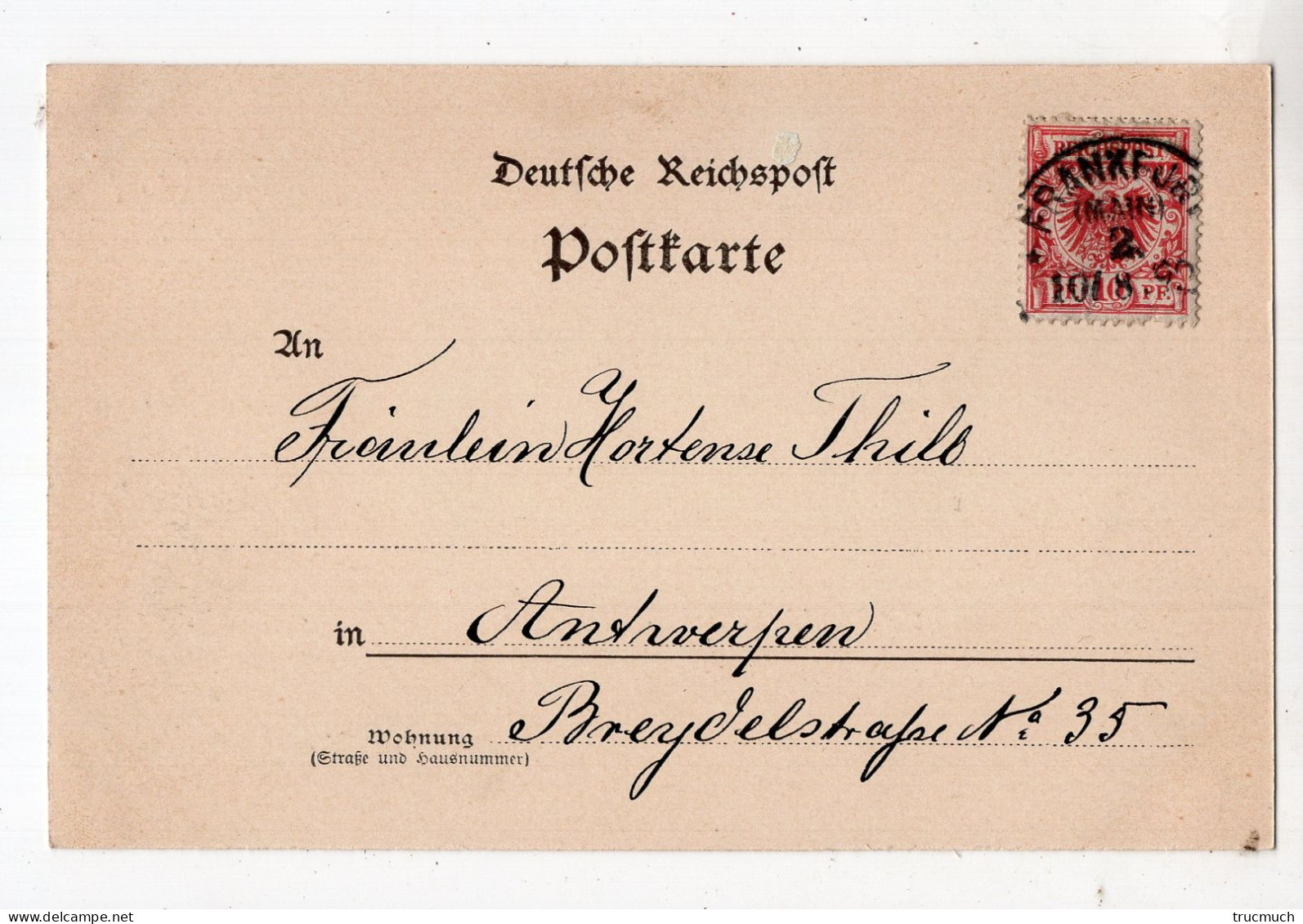 32 - Gruss Aus FRANKFURT A/Main - Hôtel Frankfurter Hof *1898* - Frankfurt A. Main