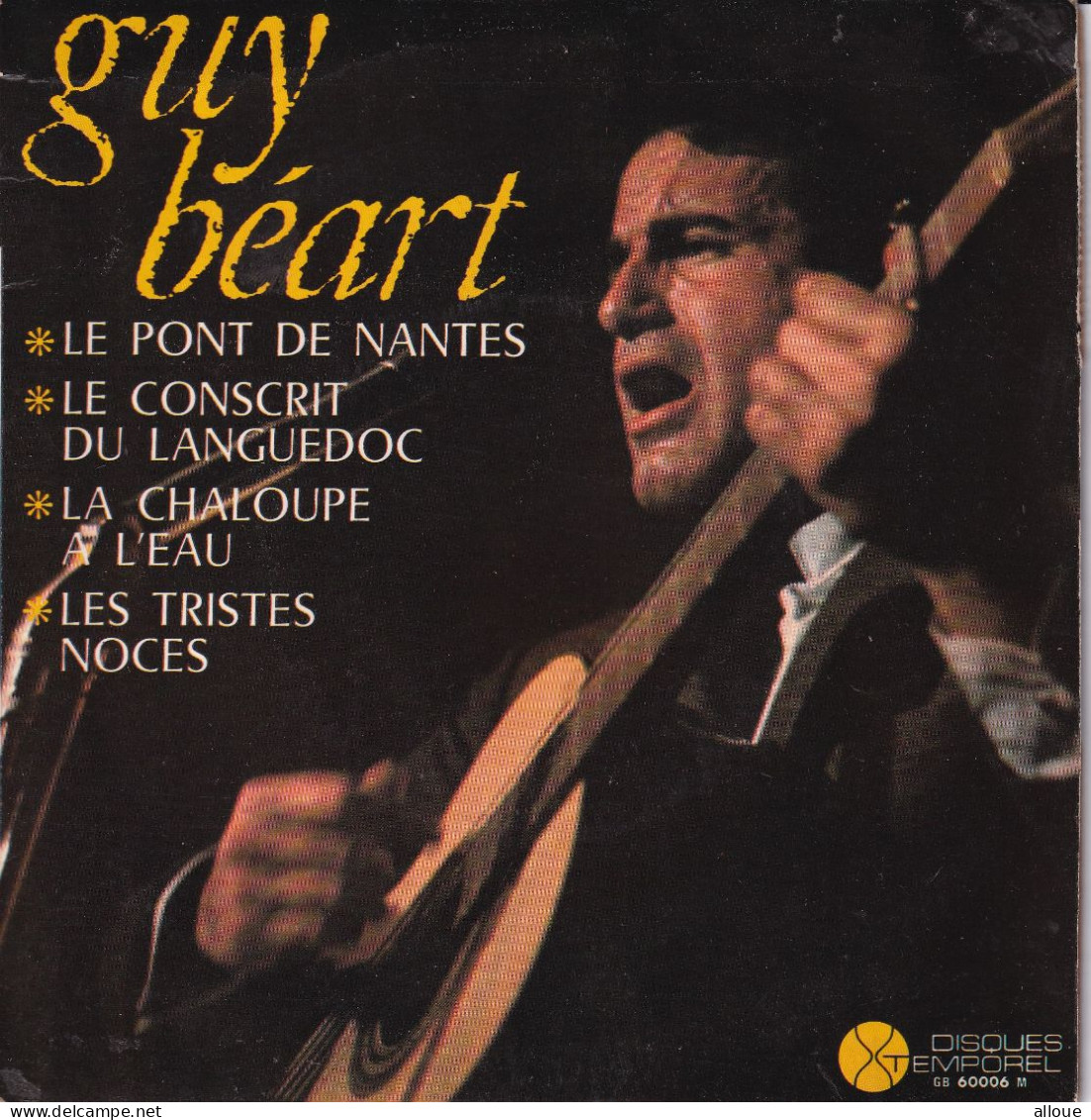 GUY BEART - FR EP - LE PONT DE NANTES + 3 - Autres - Musique Française