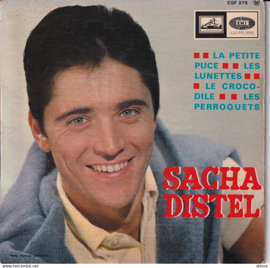 SACHA DISTEL - FR EP - LA PETITE PUCE + 3 - Autres - Musique Française