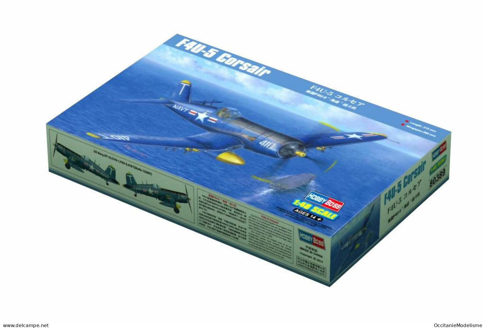 HobbyBoss - F4U-5 CORSAIR Maquette Avion Kit Plastique Réf. 80389 Neuf NBO 1/48 - Avions