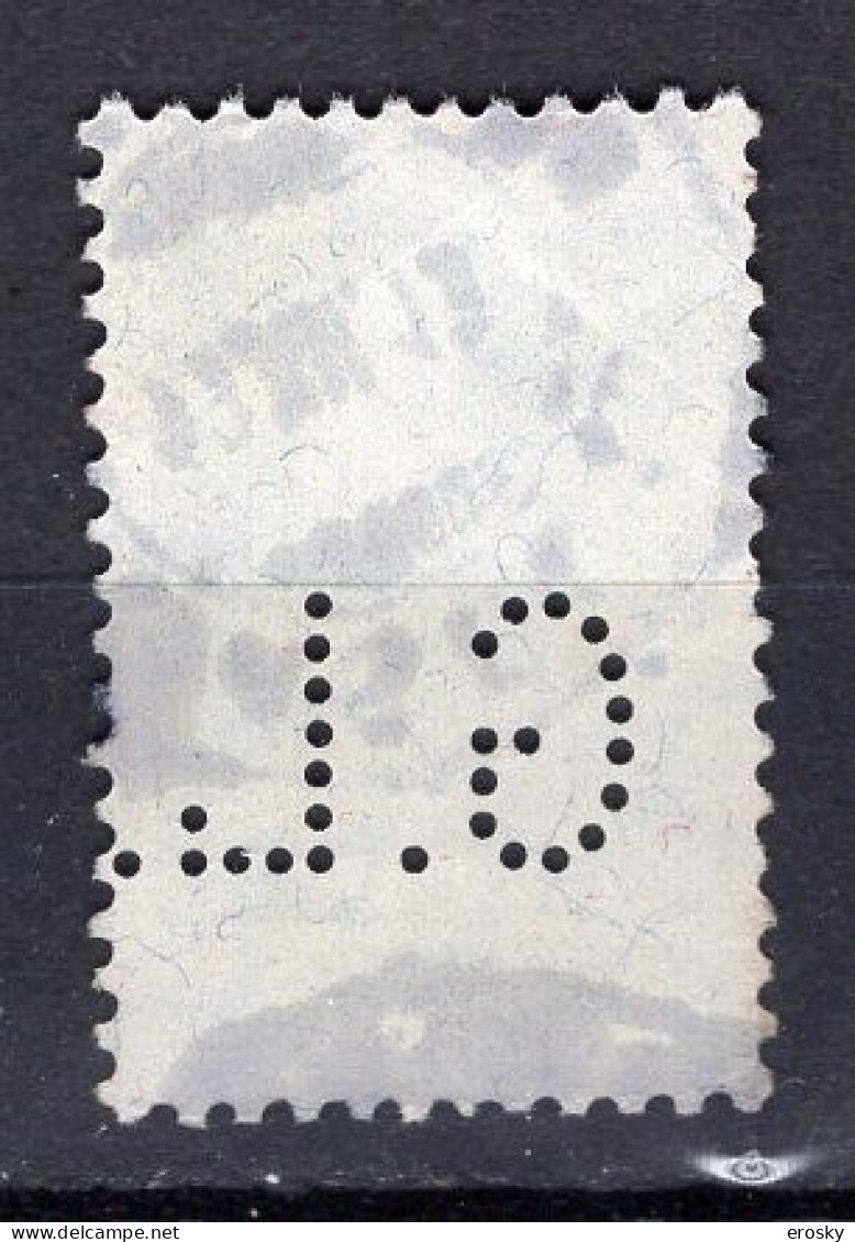 T2742 - SUISSE SWITZERLAND Yv N°137 Pro Juventute Perfin - Used Stamps