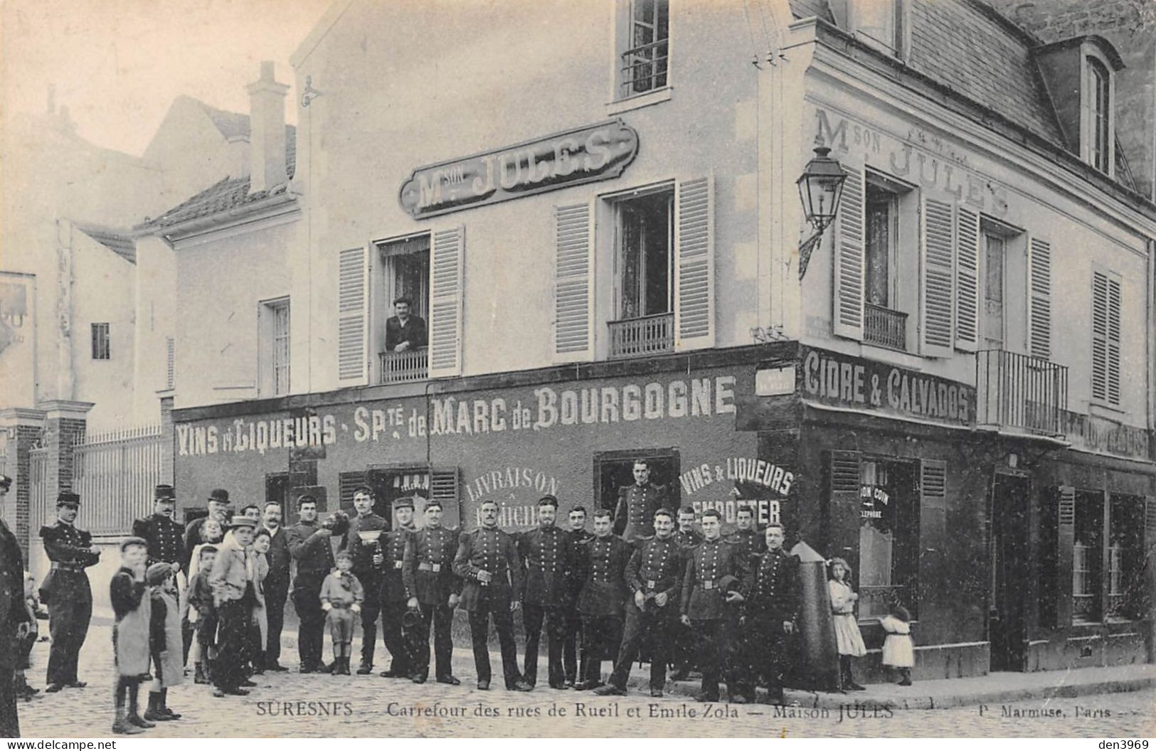 SURESNES (Hauts-de-Seine) - Carrefour Des Rues De Rueil Et Emile Zola - Maison Jules - Suresnes