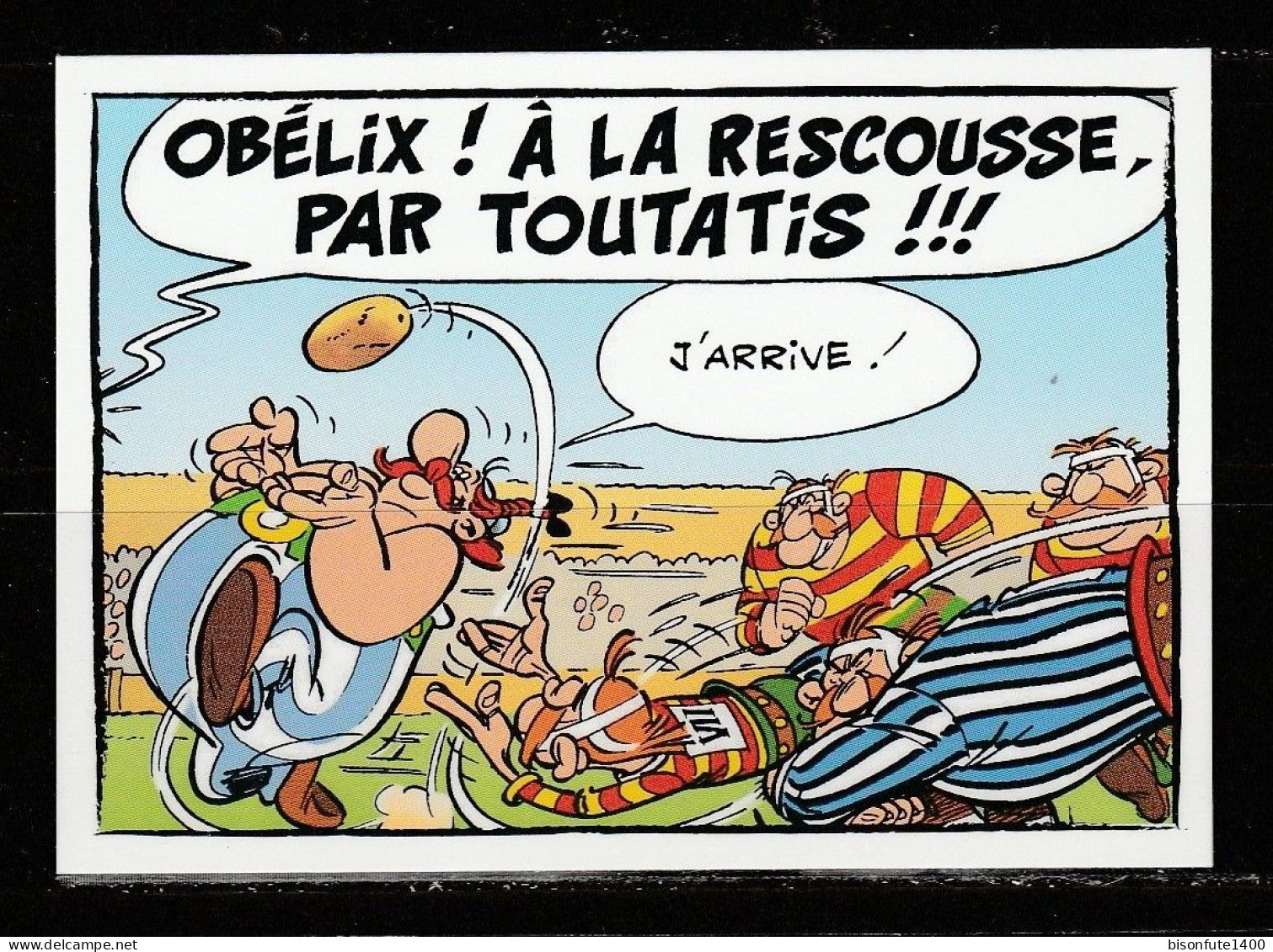 ASTERIX : Carte à Collectionner N° 6 De L'album PANINI "Astérix, L'album De Voyages" De 2022. - Franse Uitgave