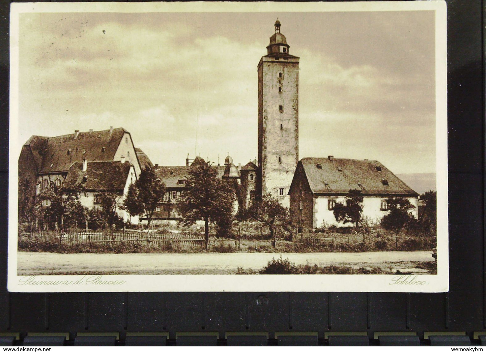 DR: AK Von Steinau An Der Straße Mit Schloß Vom 11.7.1936 Mit 6 Pf Hindenburg Knr. 516 Nach Berlin - Main - Kinzig Kreis