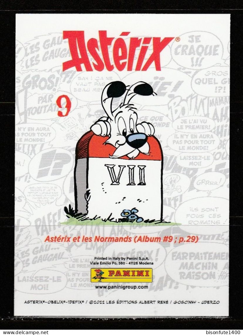 ASTERIX : Carte à Collectionner N° 9 De L'album PANINI "Astérix, L'album De Voyages" De 2022. - Edition Française