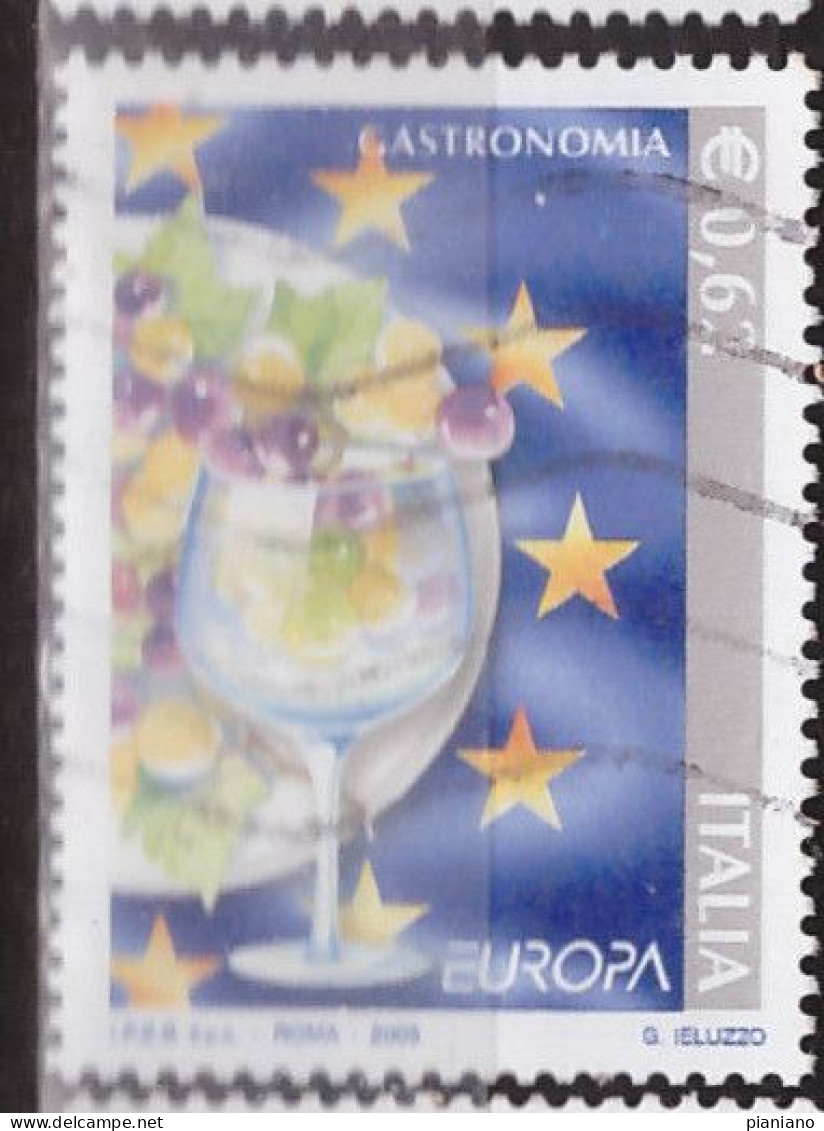 PIA  Eu+ClUsati- ITALIA  -  2005  :  Europa - La Gastronomia -  (SAS  2818) - 2005