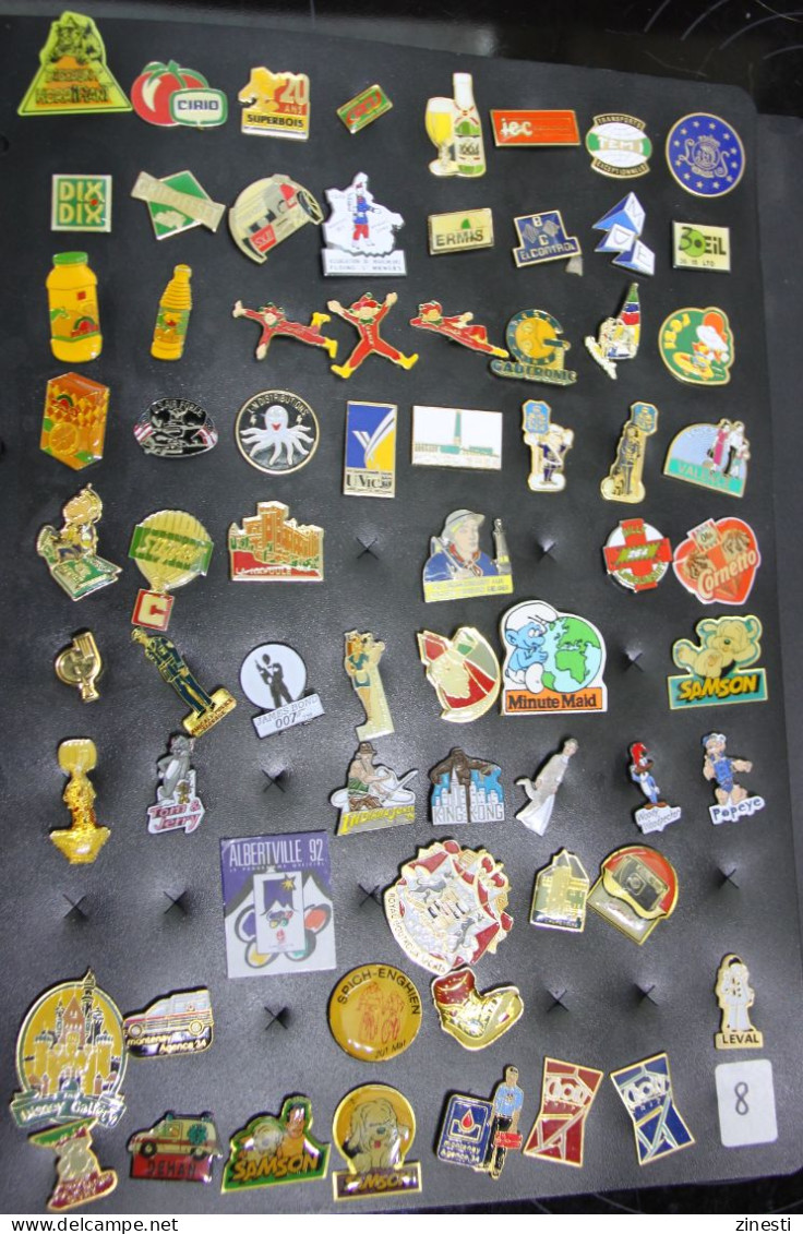 COLLECTION PIN'S VINTAGE (729 pièces)