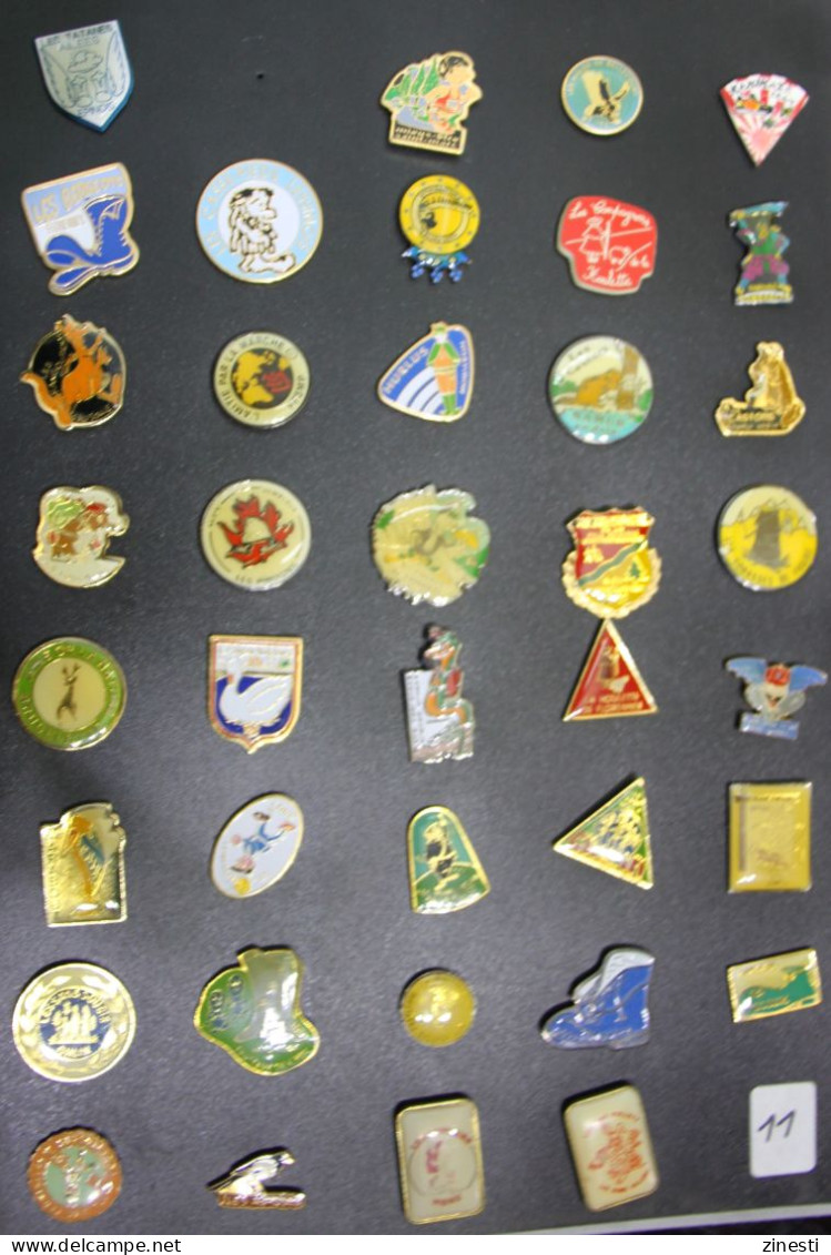 COLLECTION PIN'S VINTAGE (729 pièces)