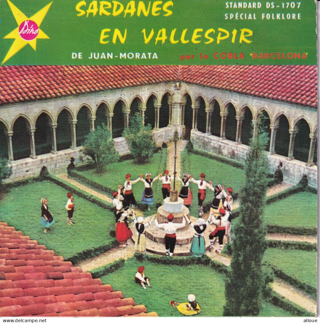 LA COBLA BARCELONA  - SARDANES EN VALLESPIR - FR EP - RECORDS DEL BOULOU + 3 - Wereldmuziek