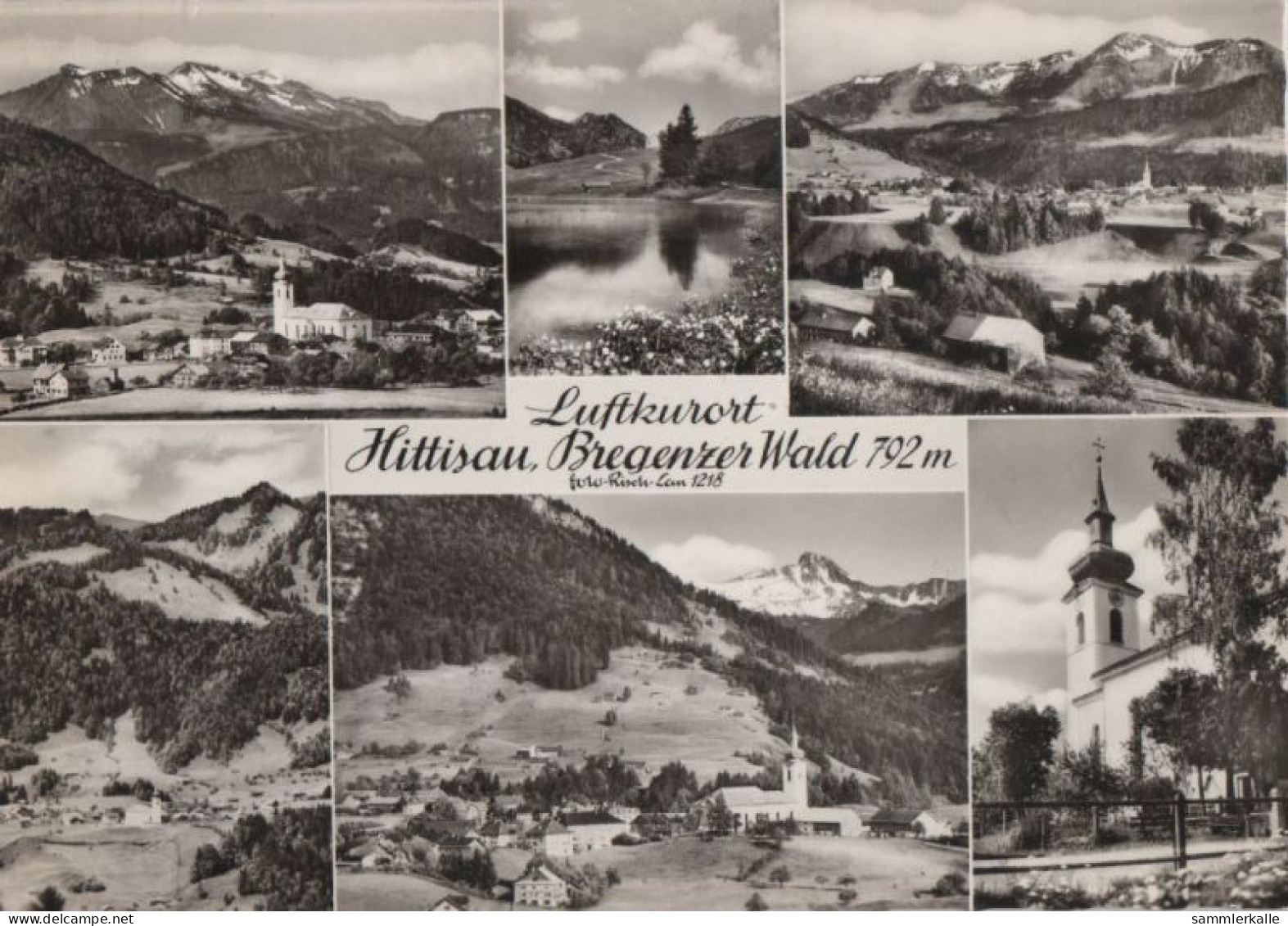 56157 - Österreich - Hittisau - 6 Teilbilder - Ca. 1965 - Bregenz