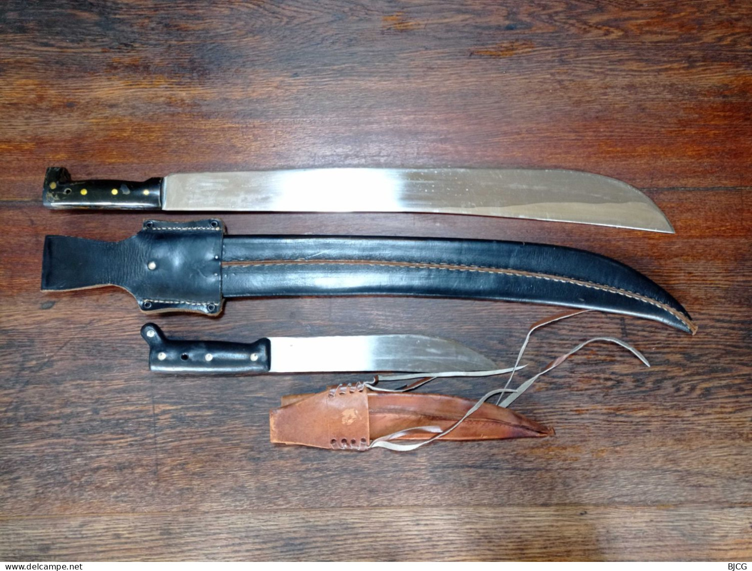 Lot De 2 Machettes Sud Américaines - XXe Siècle - BE - Armas Blancas