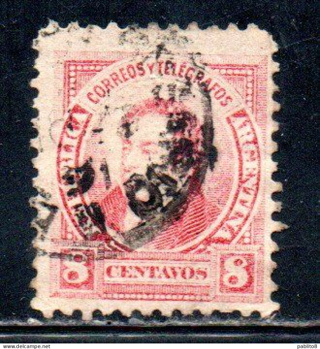 ARGENTINA 1891 BERNARDINO RIVADAVIA CENT. 8c USATO USED OBLITERE' - Used Stamps