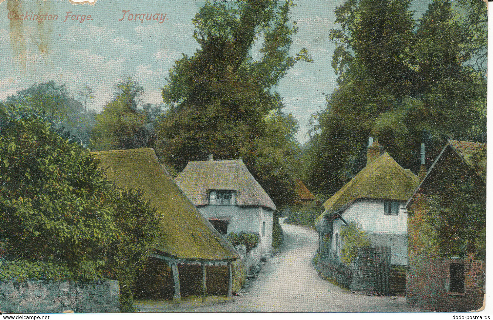 PC36032 Cockington Forge. Torquay. E. S. London. No 491 - Andere & Zonder Classificatie