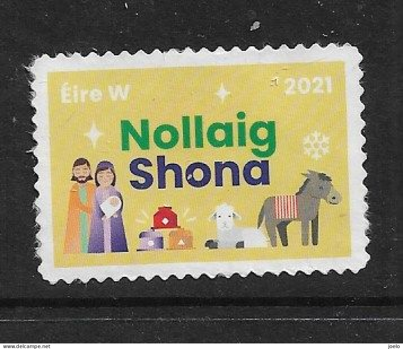 IRELAND 2021 XMAS - Used Stamps