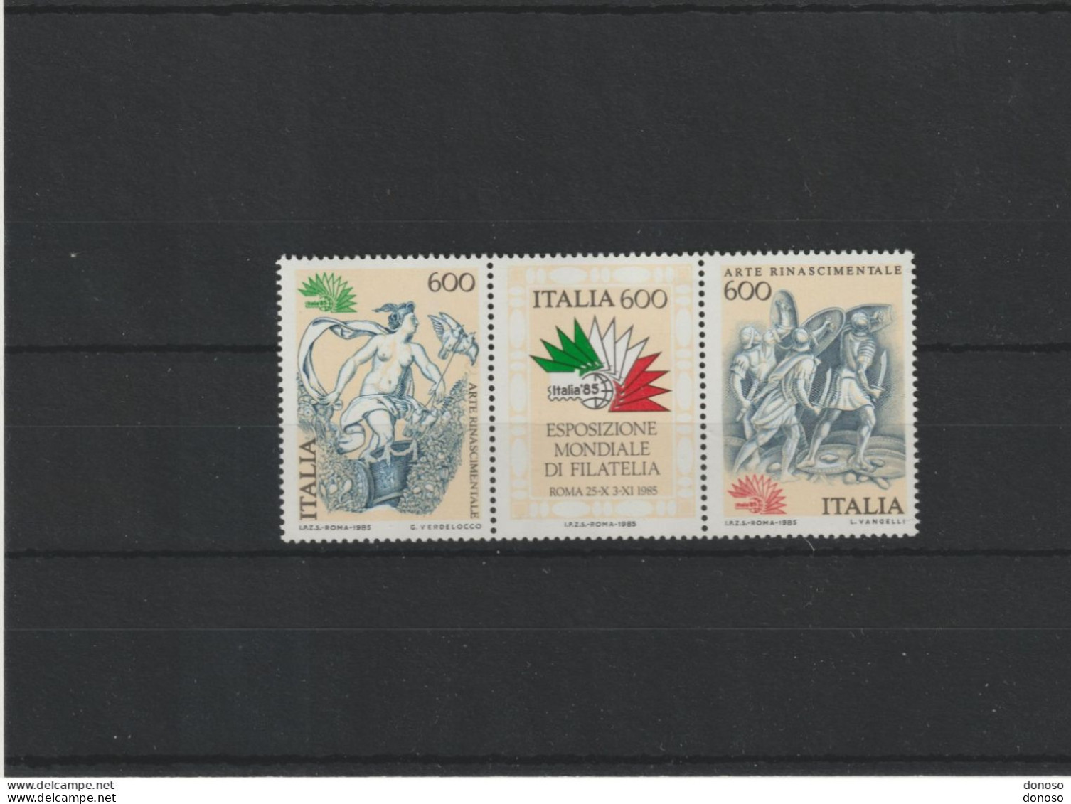 ITALIE 1985 ITALIA 85 III Yvert 1639 -1641, Michel 1907-1909 NEUF** MNH Cote : 4,50 Euros - 1981-90: Ungebraucht