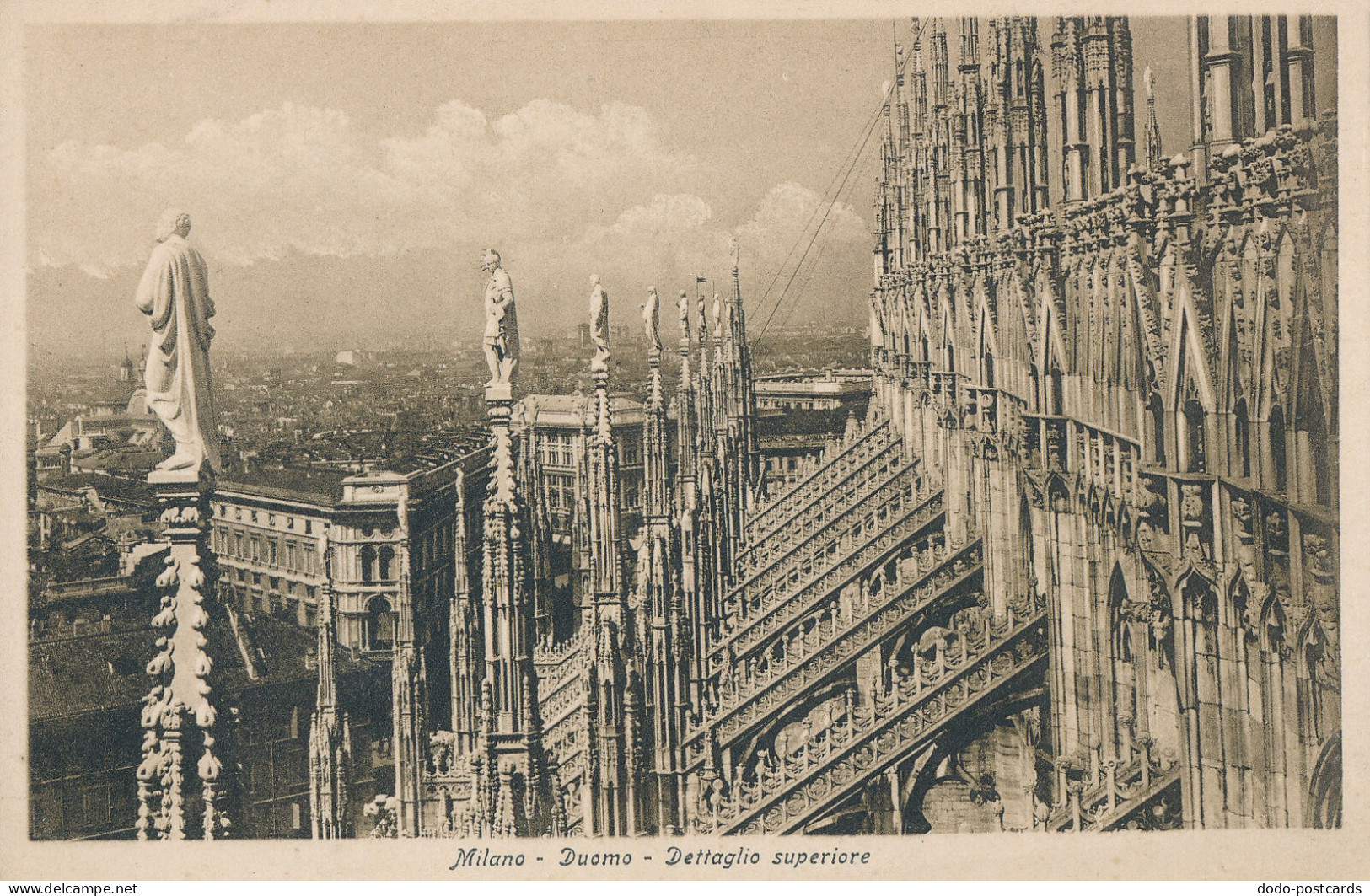 PC38675 Milano. Duomo. Dettaglio Superiore - Wereld