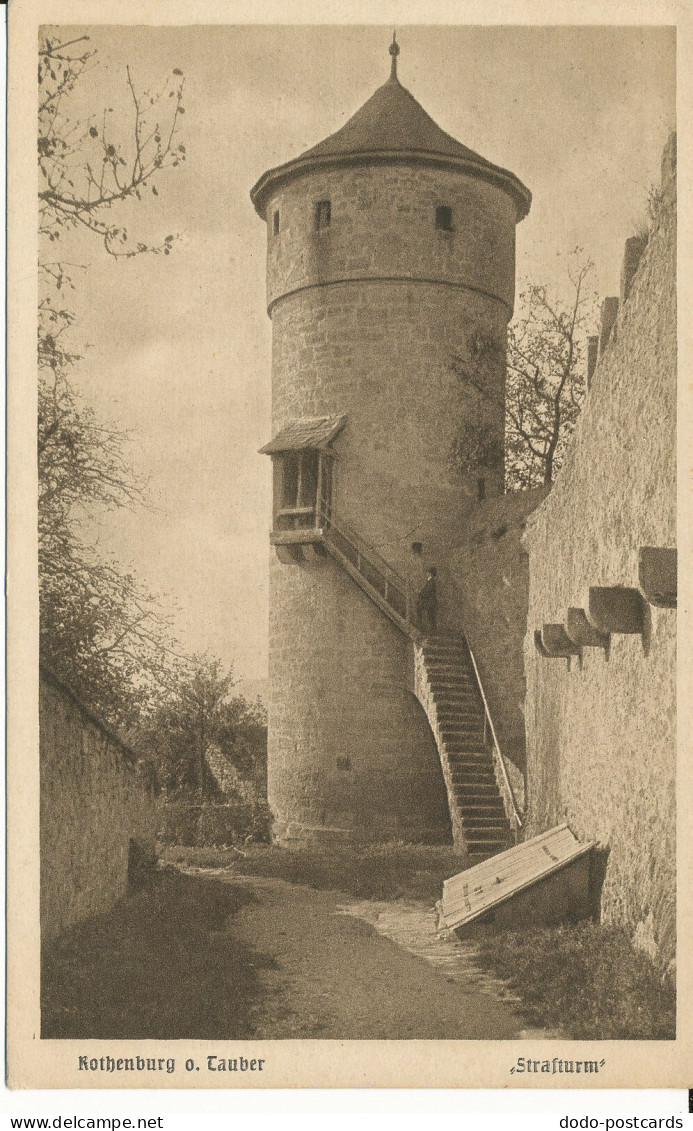 PC38762 Rothenburg O. Tauber. Strafturm. M. R. B. Hopkins - Wereld