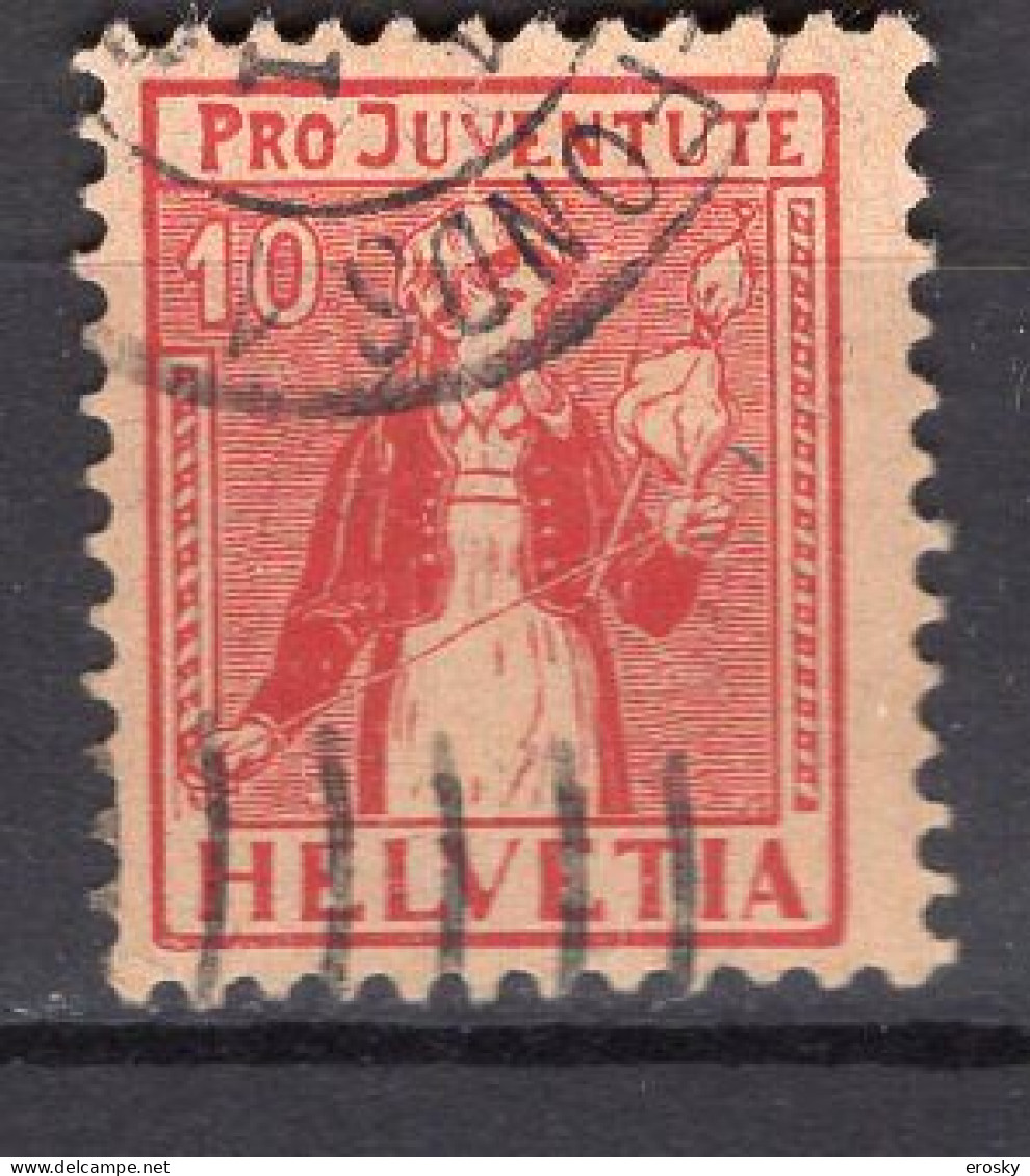 T2756 - SUISSE SWITZERLAND Yv N°156 Pro Juventute - Usati