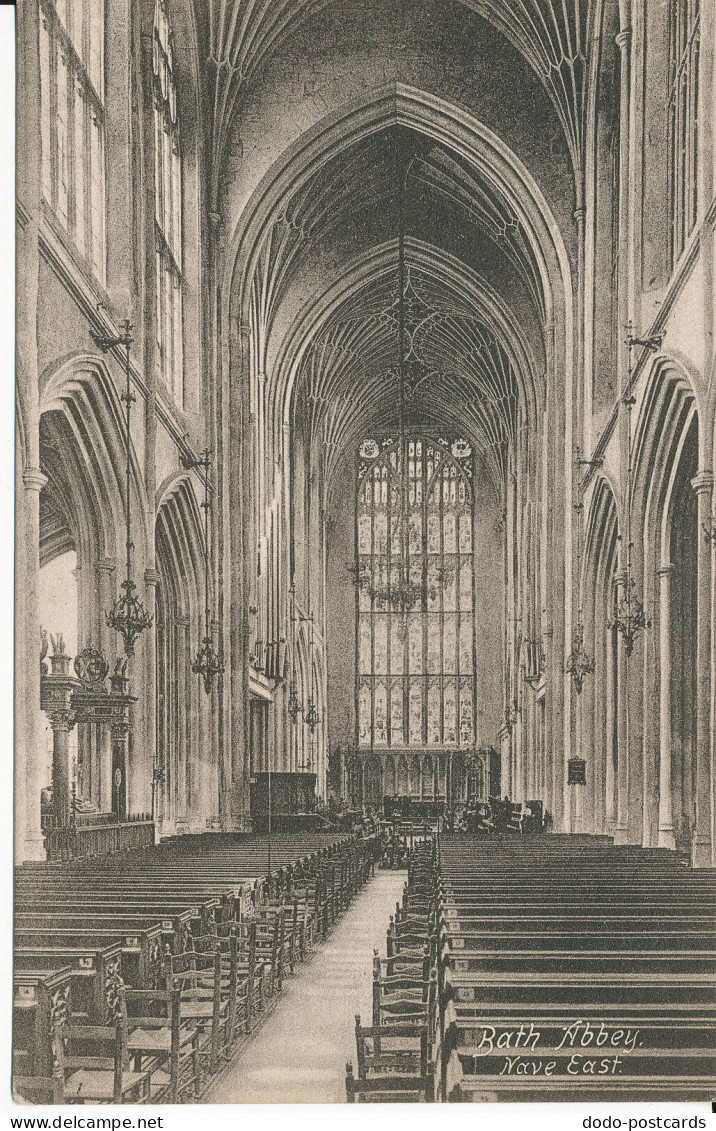 PC36044 Bath Abbey. Nave East. Frith. No 38358. 1905 - Wereld