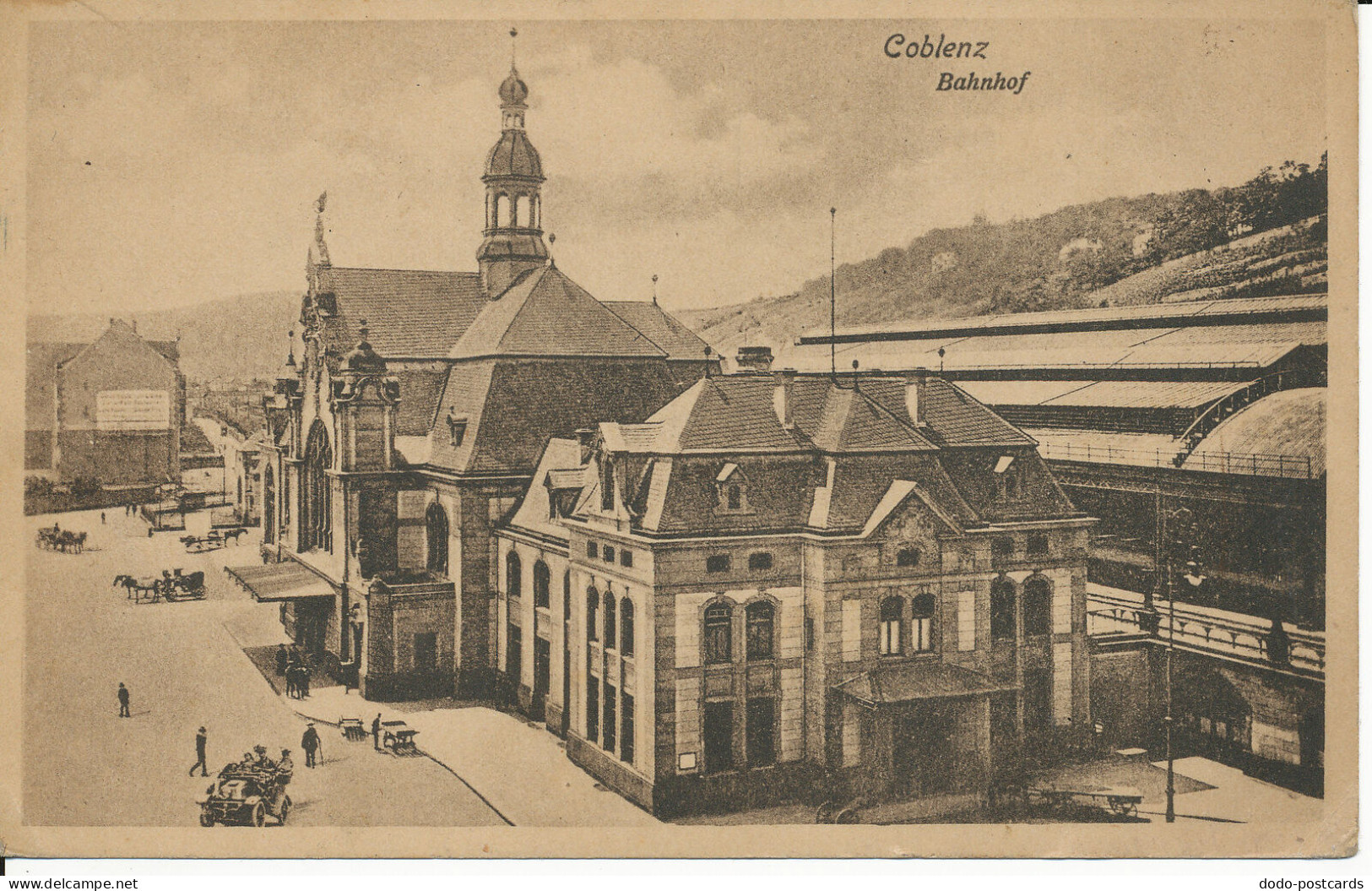 PC38883 Coblenz. Bahnhof. Louis Kessler. B. Hopkins - Wereld