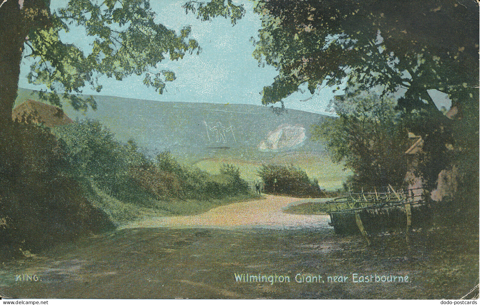 PC36217 Wilmington Giant Near Eastbourne. 1908 - Wereld