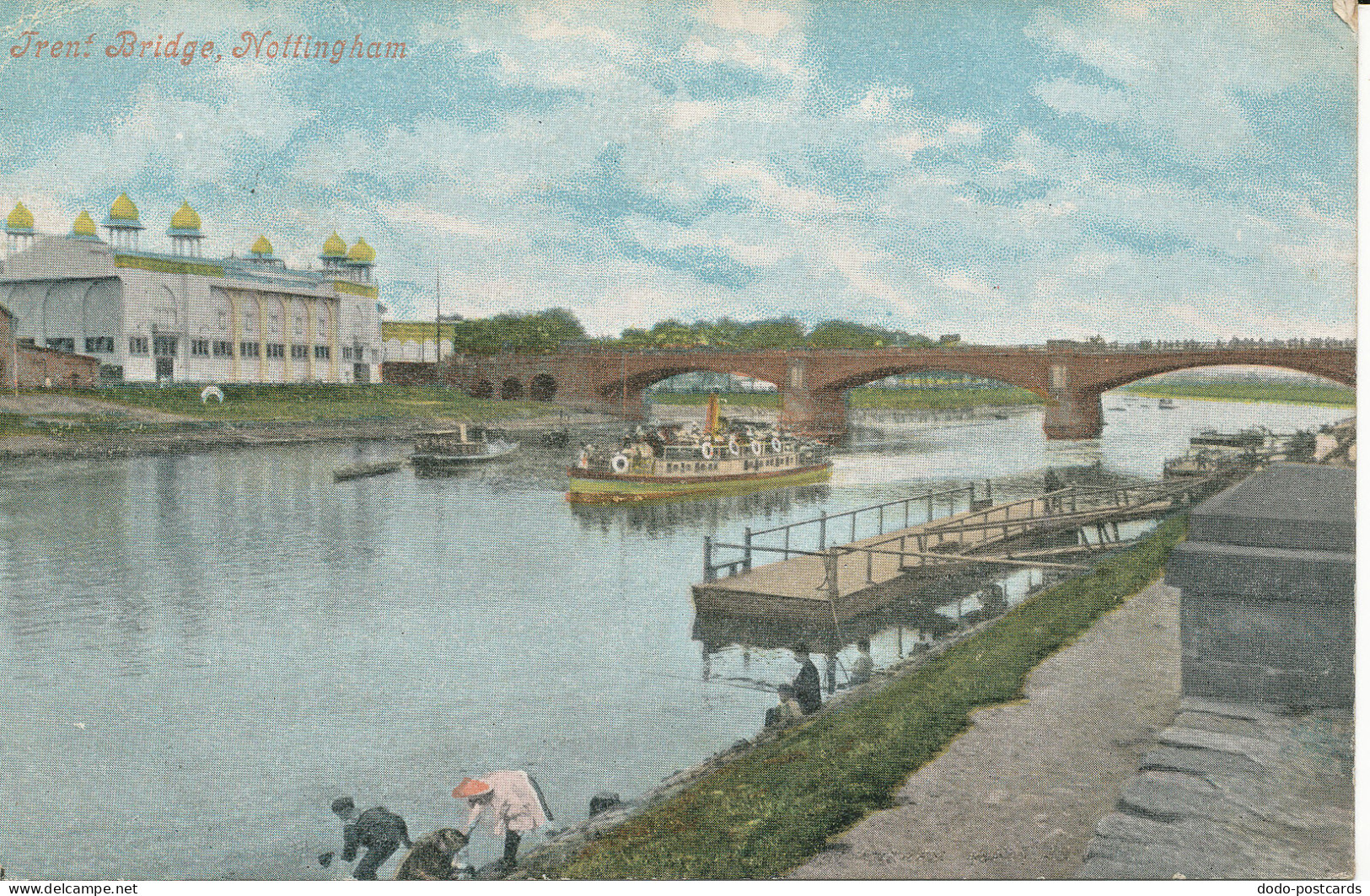 PC36069 Trent Bridge. Nottingham. Valentine. 1904 - Wereld