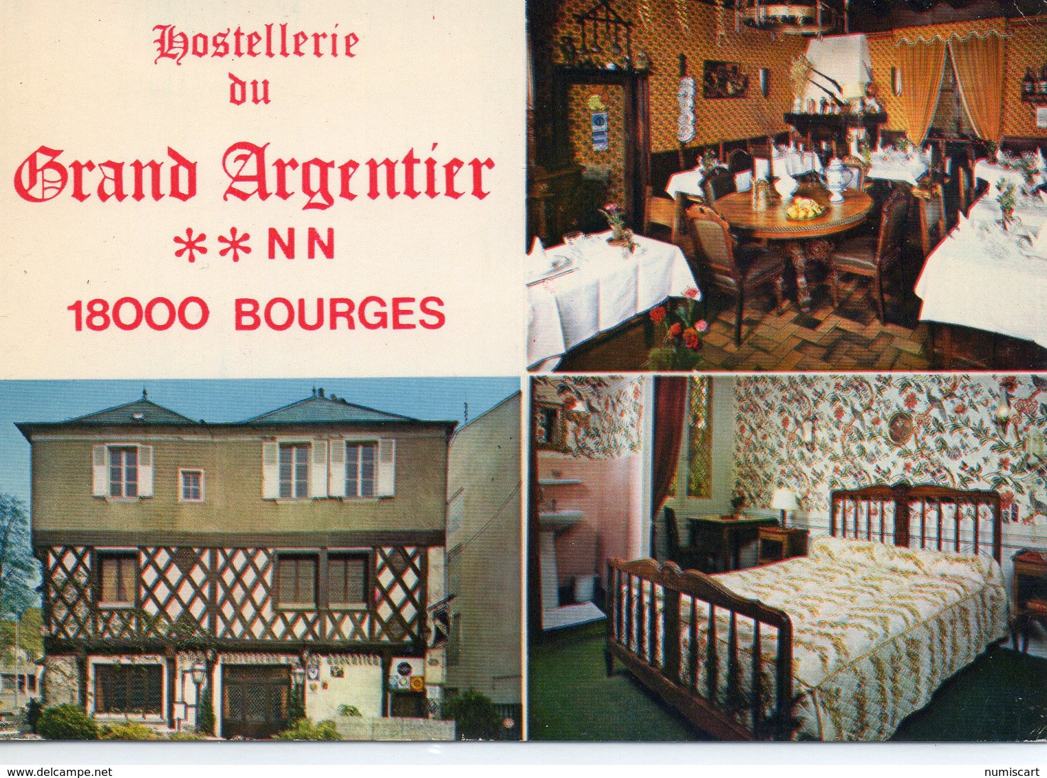 Bourges Hostellerie Du Grand Argentier Hôtel-restaurant Restauration - Bourges
