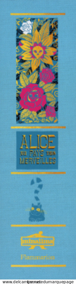 Marque-page - Editions Flammarion Jeunesse - Alice Au Pays Des Merveilles - Chat - ( 9240 ) - Bladwijzers