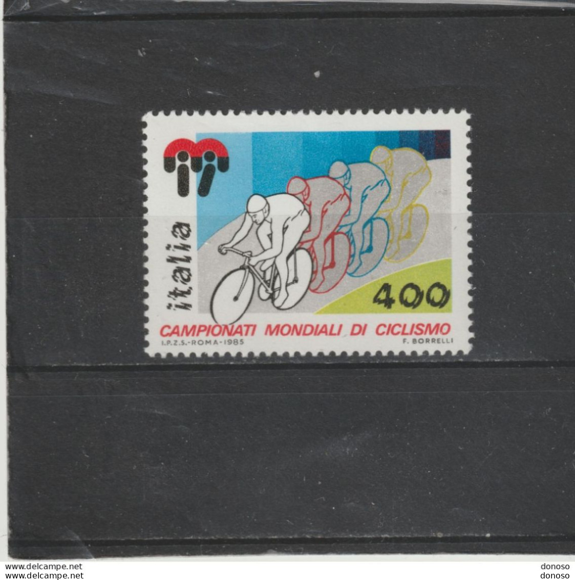 ITALIE 1985  Championnat Du Monde De Cyclisme Yvert 1669, Michel 1937 NEUF** MNH - 1981-90: Mint/hinged