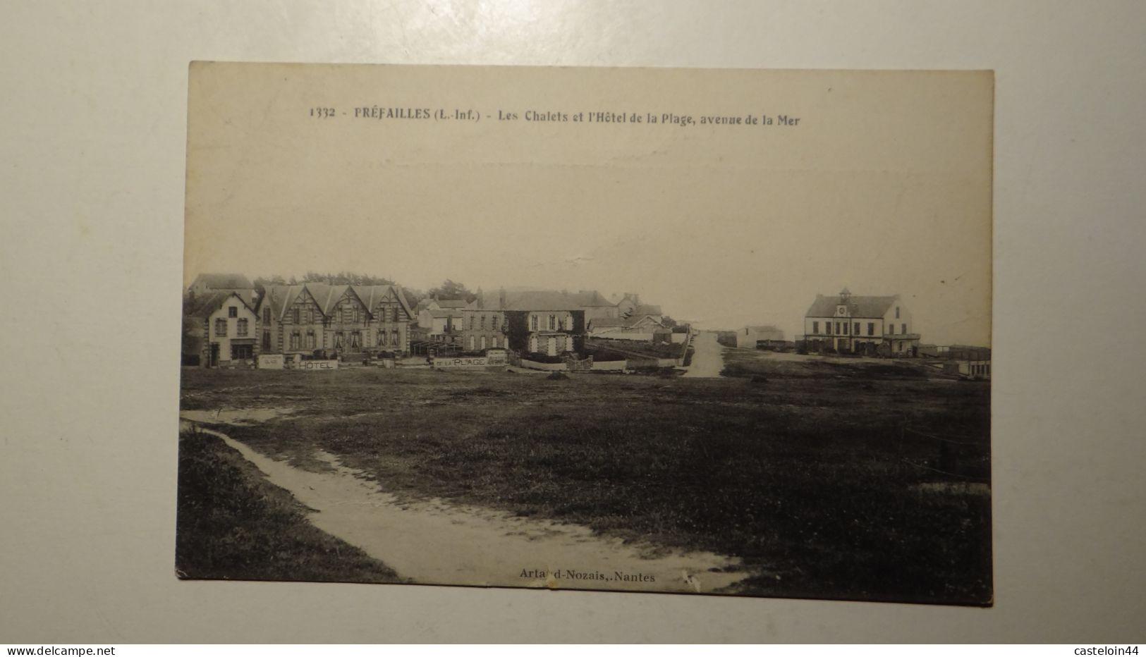 2024 3MARS  PREFAILLES  LES CHALETS ET L HOTEL DE LA PLAGE AV DE LA MER 1911 - Préfailles